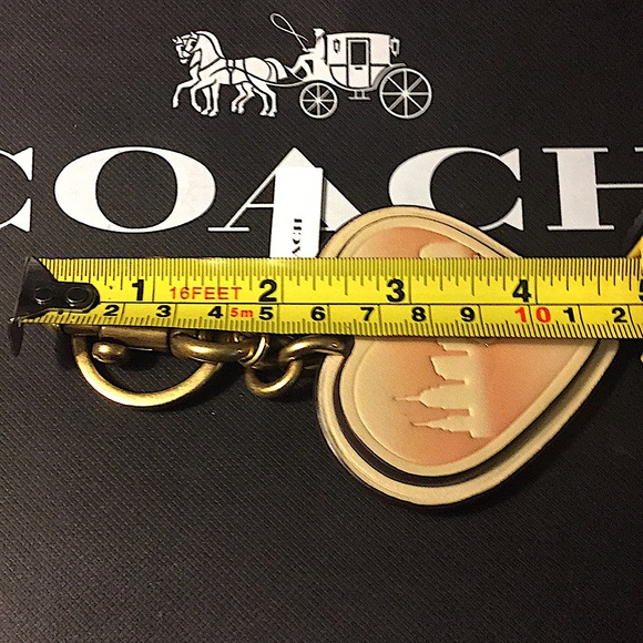 COACH - X JENNIFER LOPEZ HEART BAG CHARM (NWT) - Picture 8 of 13